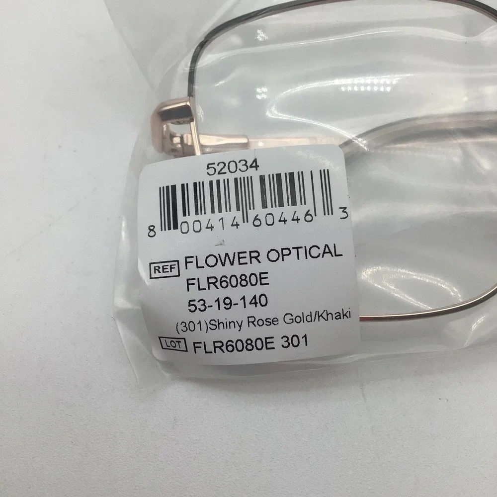 Flower by Drew‎ Barrymore FLR6080 Rose Gold Optical Frames 53-19-140 New